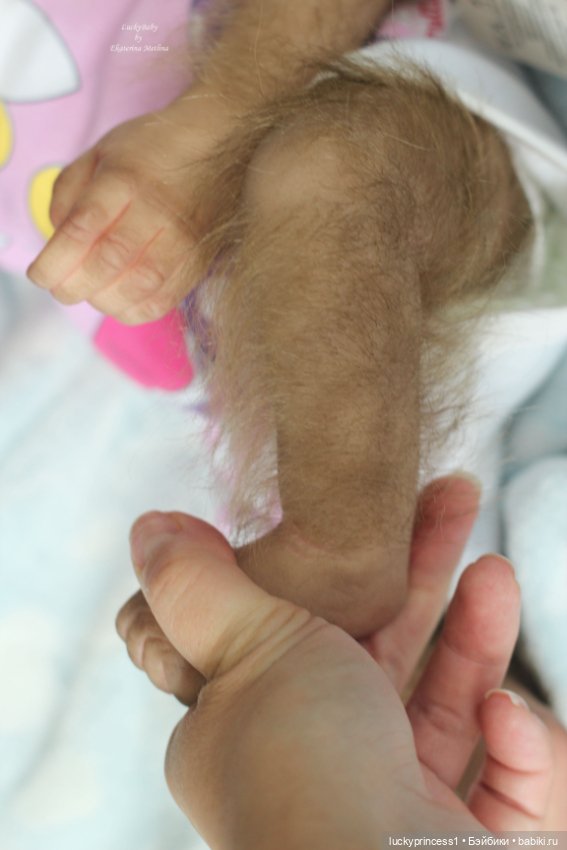 Обезьянка Чика. Молд Hillary by Jade Warner