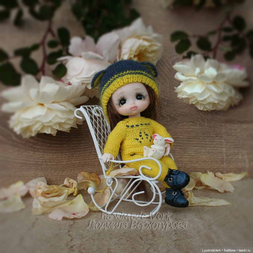 С неба падают цветы — Куклы Baboliy (Баболи (фото 5)