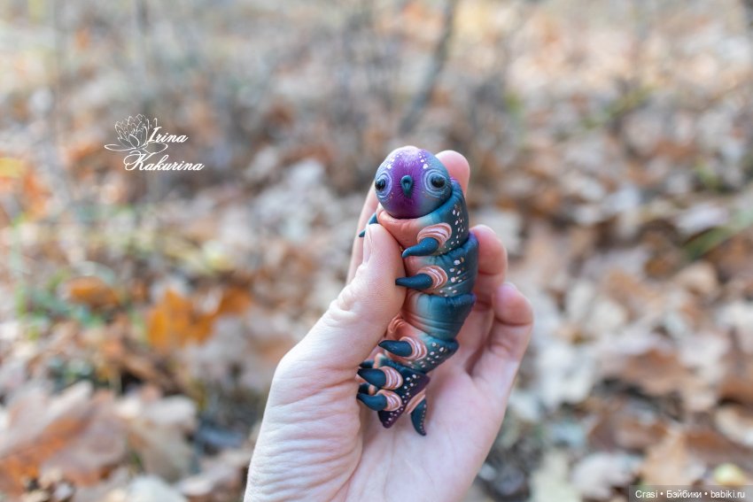 Шарнирные гусенички — Кукольная миниатюра своими руками: еда (фото 3)