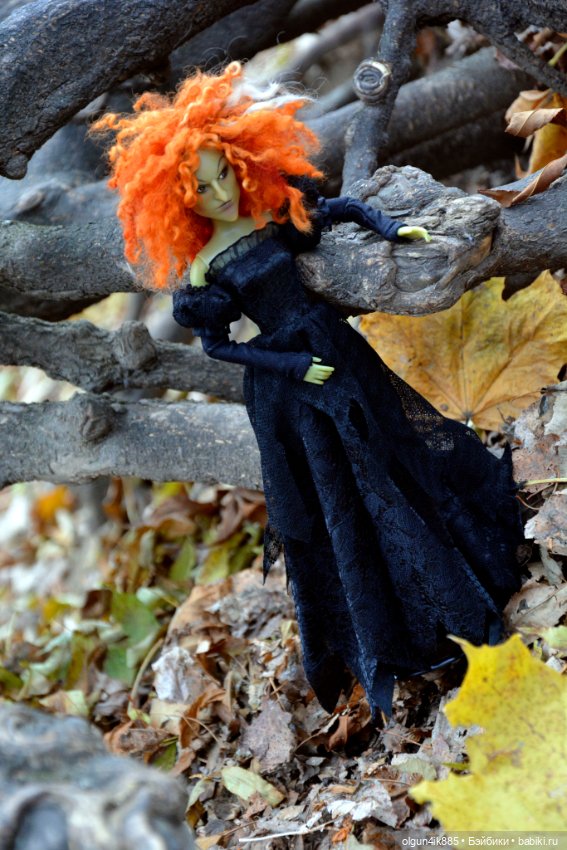 Лесная колдунья — Разные шарнирные куклы (не БЖД): редкие (фото 3)