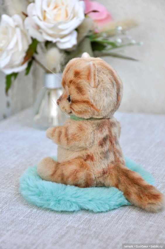 Рыжий, усатый, весь полосатый. Котенок тедди Клевер, на удачу (фото 10)