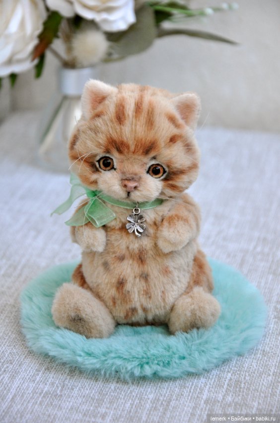 Рыжий, усатый, весь полосатый. Котенок тедди Клевер, на удачу (фото 7)