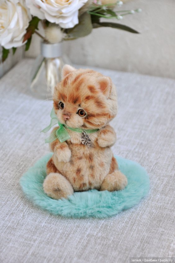 Рыжий, усатый, весь полосатый. Котенок тедди Клевер, на удачу (фото 9)