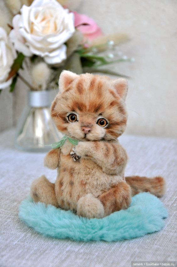 Рыжий, усатый, весь полосатый. Котенок тедди Клевер, на удачу (фото 8)