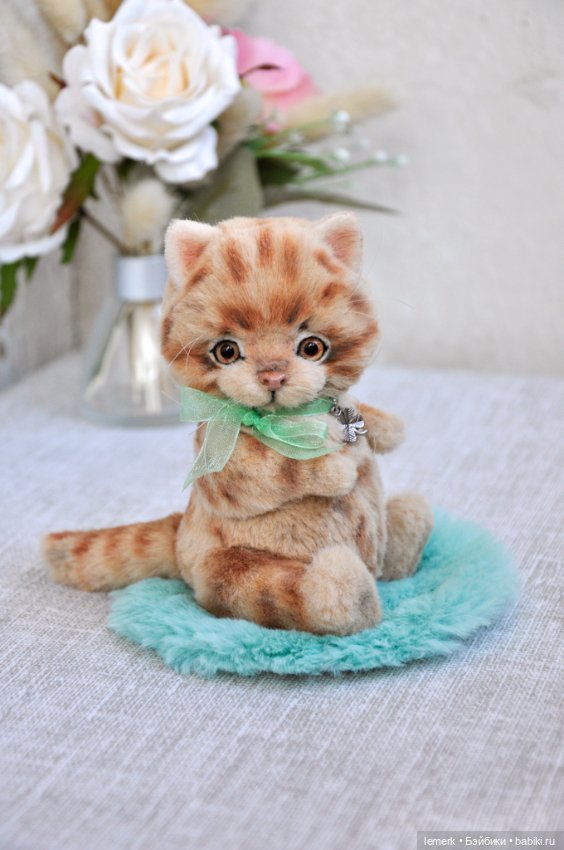 Рыжий, усатый, весь полосатый. Котенок тедди Клевер, на удачу (фото 6)