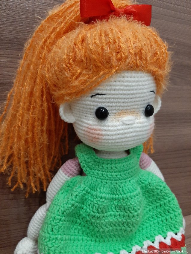 Куклы бывают разные. Даже вязаные