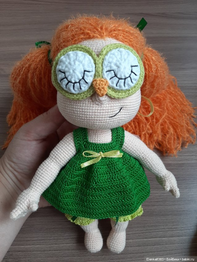 Куклы бывают разные. Даже вязаные (фото 5)