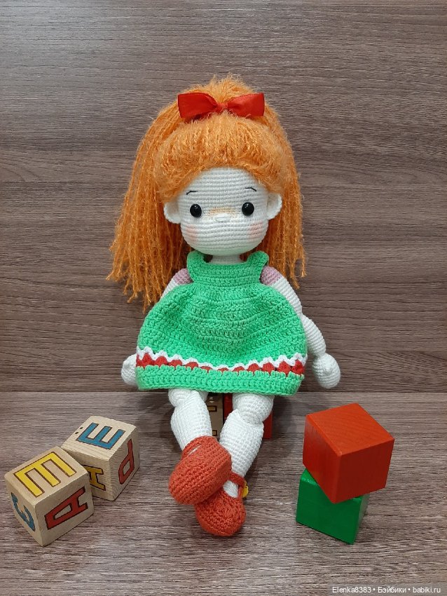 Куклы бывают разные. Даже вязаные