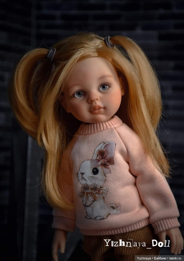 Дашенька — ООАК Paola Reina (Паола Рейна) и испанских кукол: перерисовка (фото 5)