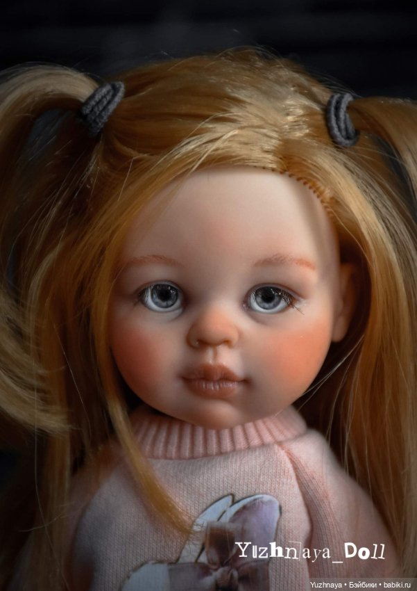 Дашенька — ООАК Paola Reina (Паола Рейна) и испанских кукол: перерисовка (фото 2)