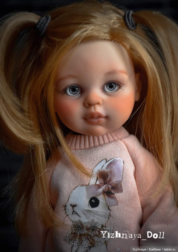 Дашенька — ООАК Paola Reina (Паола Рейна) и испанских кукол: перерисовка (фото 3)