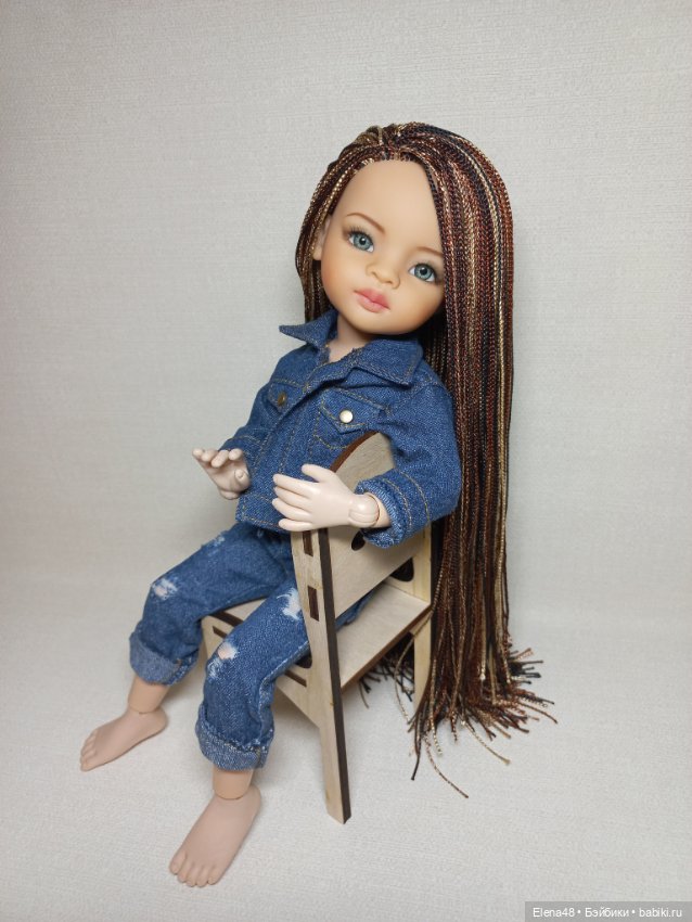 Лиушка — ООАК Paola Reina (Паола Рейна) и испанских кукол: перерисовка (фото 3)