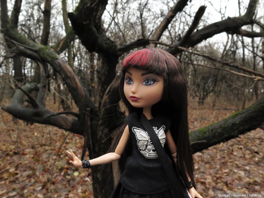 Сериз и Мэделин в ноябрьском лесу (фото 5)