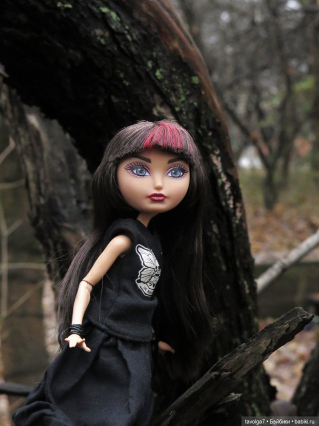 Сериз и Мэделин в ноябрьском лесу (фото 9)