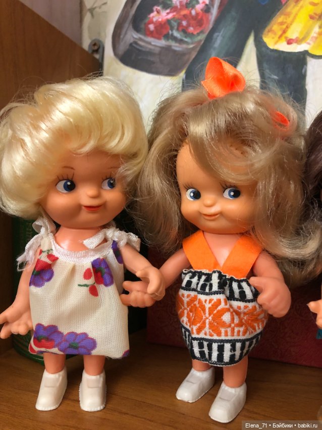 Копытка — Куклы Копытки (Schalkau) ГДР: винтаж