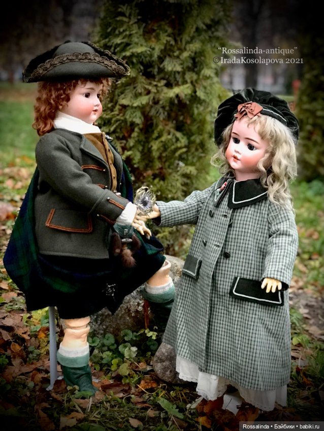 Мой любимый шотландец — Антикварные куклы Armand Marseille (AM): молд 390
