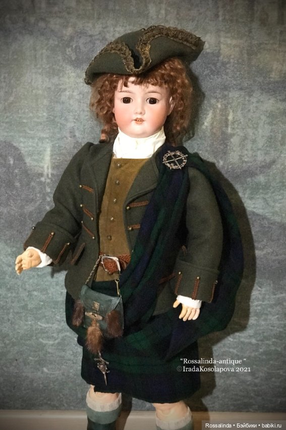 Мой любимый шотландец — Антикварные куклы Armand Marseille (AM): молд 390