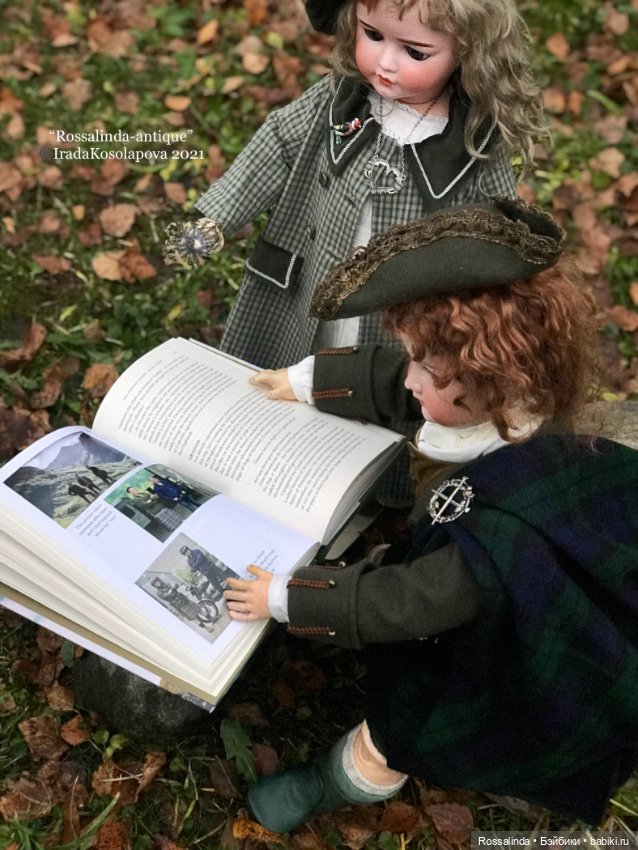 Мой любимый шотландец — Антикварные куклы Armand Marseille (AM): молд 390