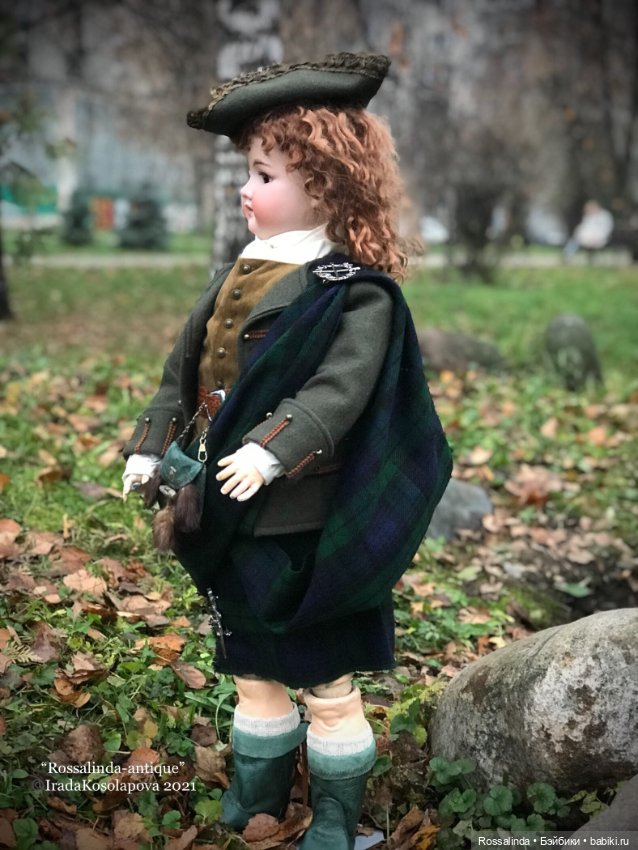 Мой любимый шотландец — Антикварные куклы Armand Marseille (AM): молд 390