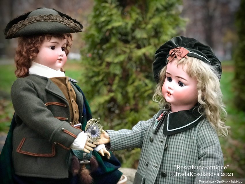 Мой любимый шотландец — Антикварные куклы Armand Marseille (AM): молд 390