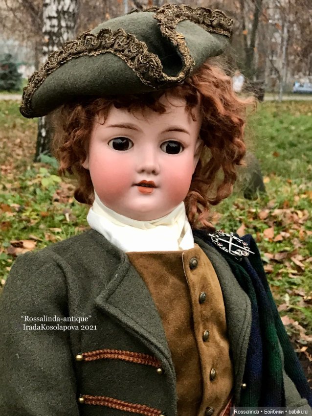 Мой любимый шотландец — Антикварные куклы Armand Marseille (AM): молд 390