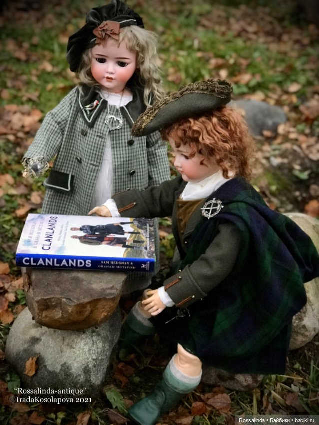 Мой любимый шотландец — Антикварные куклы Armand Marseille (AM): молд 390