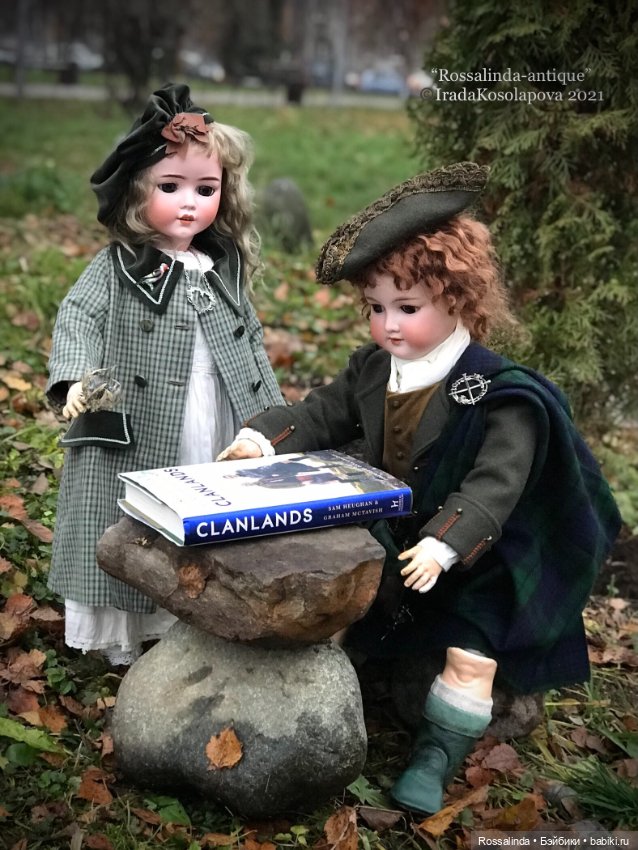 Мой любимый шотландец — Антикварные куклы Armand Marseille (AM): молд 390