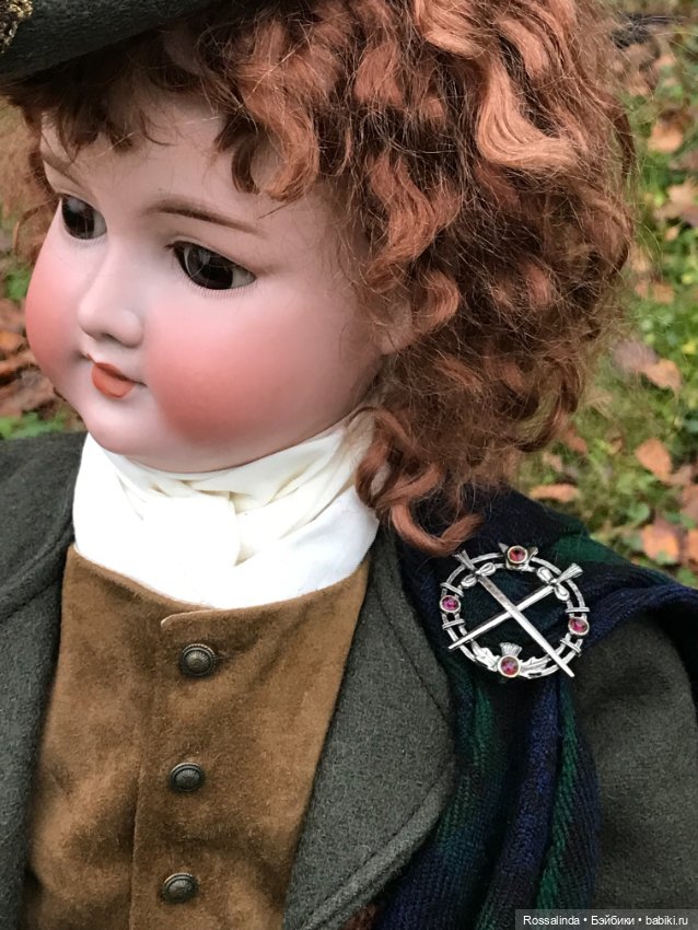 Мой любимый шотландец — Антикварные куклы Armand Marseille (AM): молд 390
