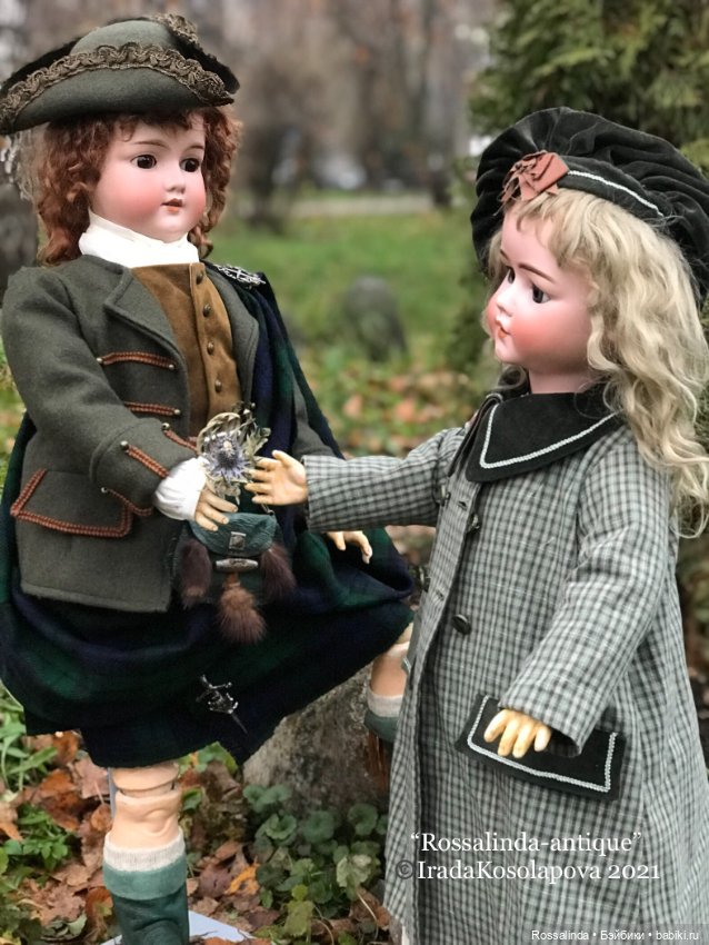 Мой любимый шотландец — Антикварные куклы Armand Marseille (AM): молд 390
