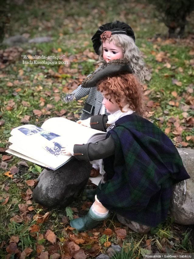 Мой любимый шотландец — Антикварные куклы Armand Marseille (AM): молд 390