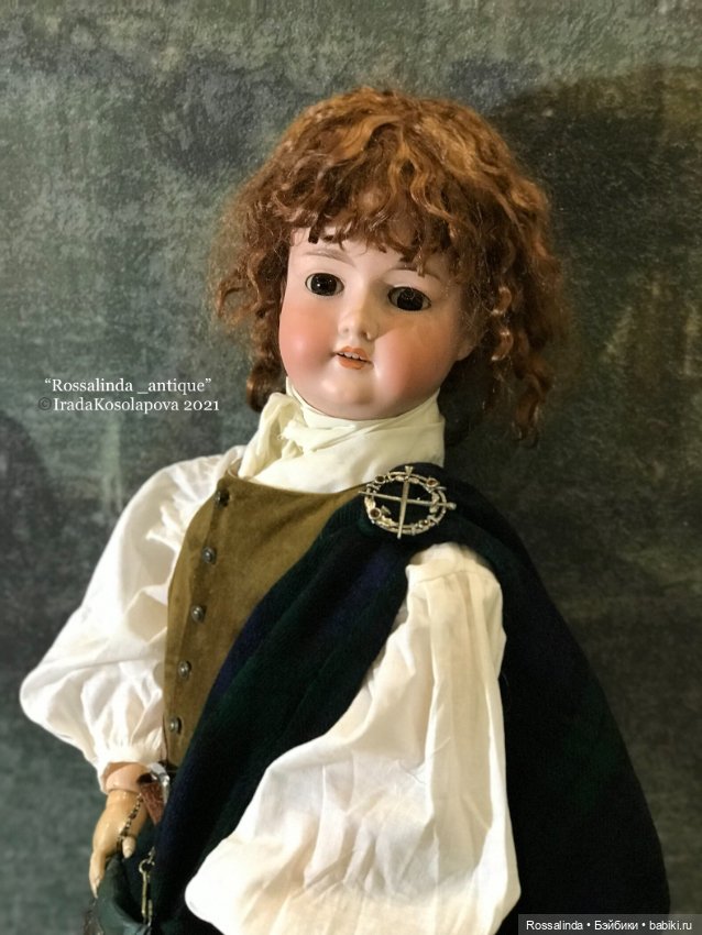 Мой любимый шотландец — Антикварные куклы Armand Marseille (AM): молд 390