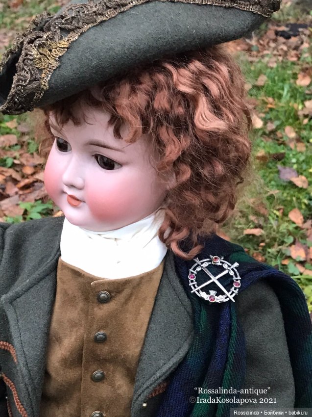 Мой любимый шотландец — Антикварные куклы Armand Marseille (AM): молд 390