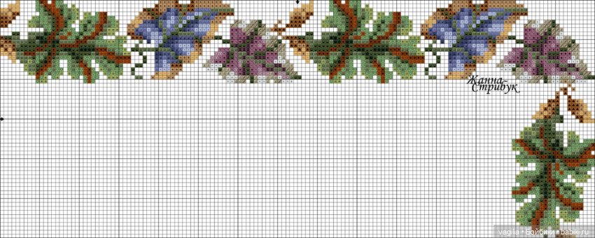 Мелочь крестиком 2 — Схемы вышивки крестом: фото узоров