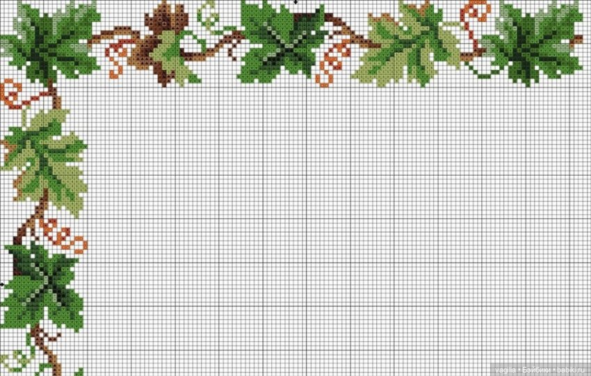 Мелочь крестиком 2 — Схемы вышивки крестом: фото узоров