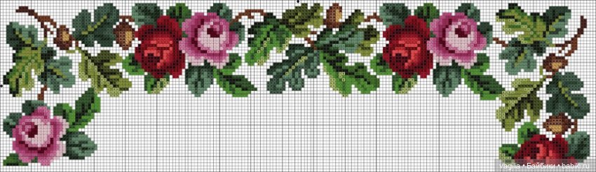 Мелочь крестиком 2 — Схемы вышивки крестом: фото узоров