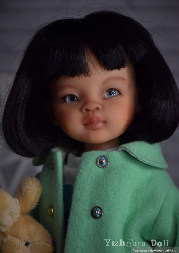 Мятное настроение — ООАК Paola Reina (Паола Рейна) и испанских кукол: перерисовка