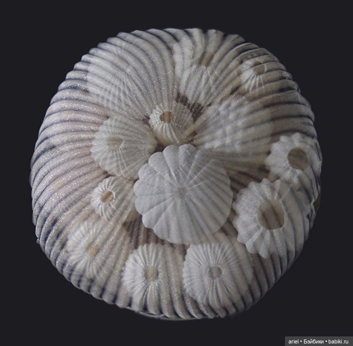 Скульптуры и украшения из ткани