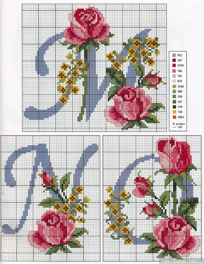 Вензель на любой вкус крестом (фото 9)