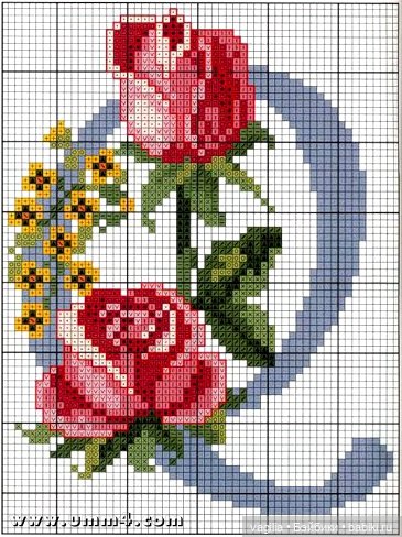 Вензель на любой вкус крестом