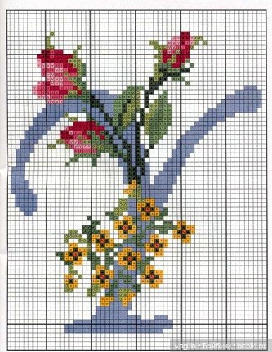 Вензель на любой вкус крестом