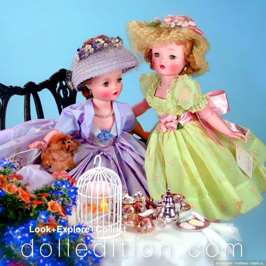 Куклы которые похожи на наших мам и бабушек. Посиделки больших девочек продолжение часть 2