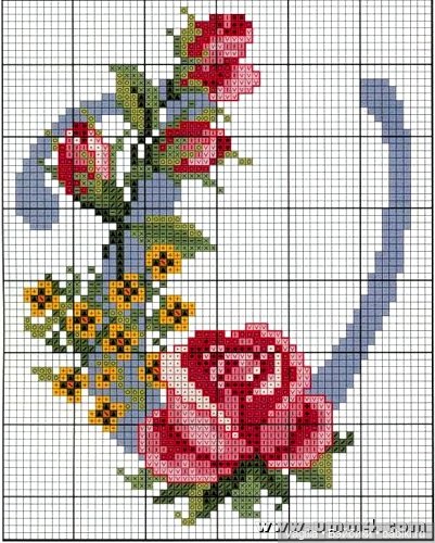 Вензель на любой вкус крестом