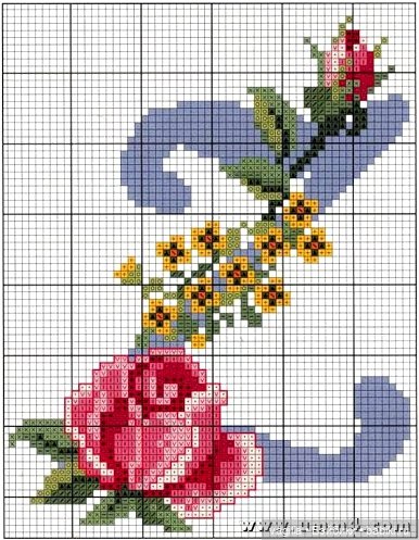 Вензель на любой вкус крестом