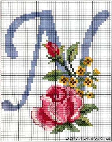 Вензель на любой вкус крестом