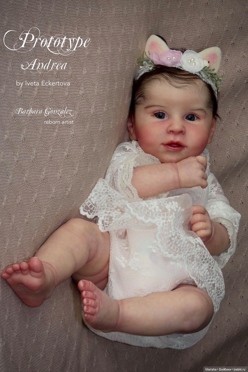 Andrea скульптора Iveta Eckertová, автор прототипа Barbara Gonzalez (фото 3)