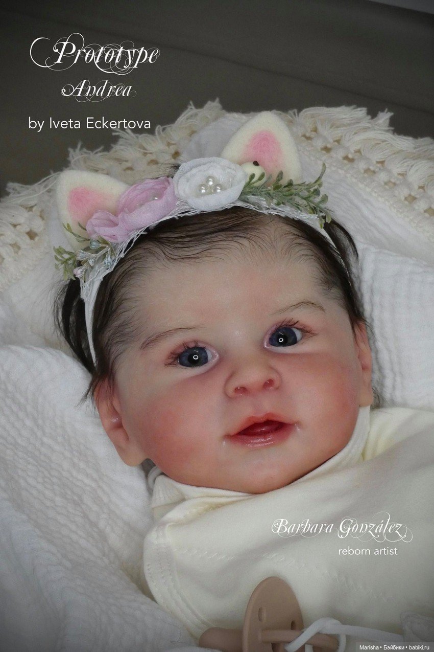 Andrea скульптора Iveta Eckertová, автор прототипа Barbara Gonzalez (фото 6)