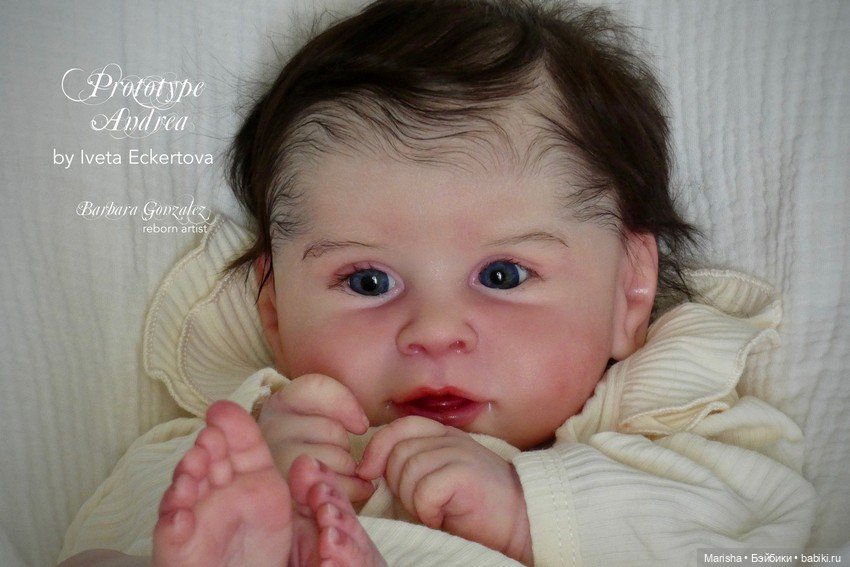 Andrea скульптора Iveta Eckertová, автор прототипа Barbara Gonzalez