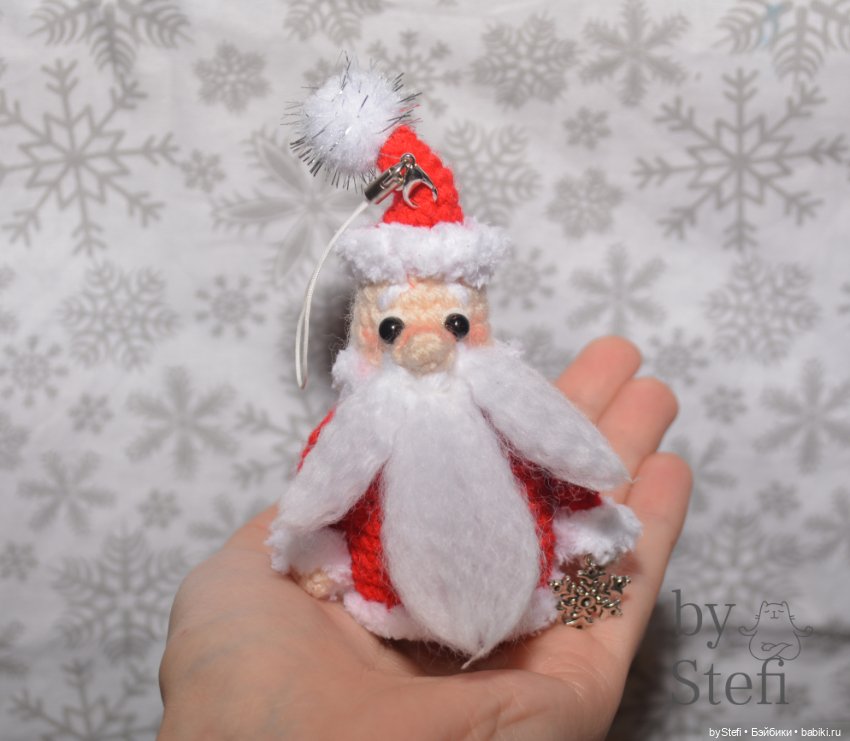 Давно ничего не вязала... Сегодня добралась таки до крючка и ниточек! Вот такой дедуля получился (фото 4)