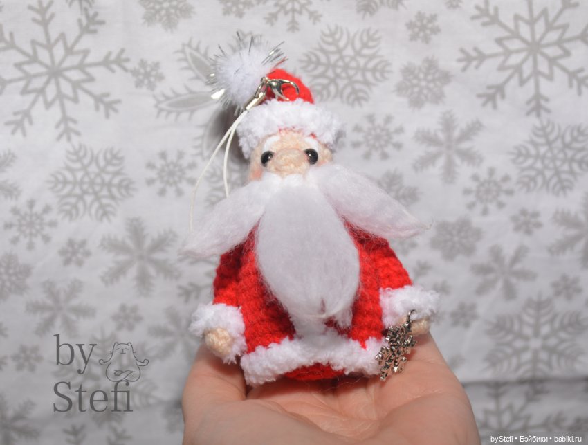 Давно ничего не вязала... Сегодня добралась таки до крючка и ниточек! Вот такой дедуля получился (фото 5)