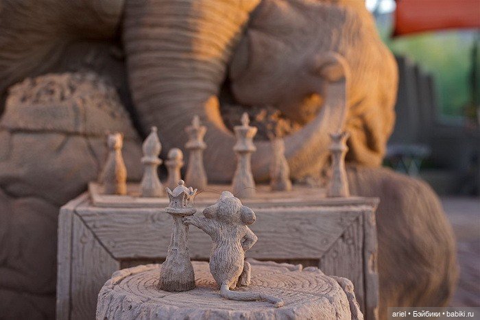 Философский сэнд-арт от скульптора Рей Виллафан и художницы Сью Беатрис (Ray Villafane, Sue Beatrice) (фото 3)